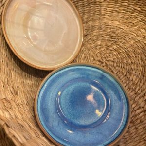 Teller in 2 Farben mit 16cm Durchmesser von unserer exklusiven portugiesischen Keramik-Kollektion