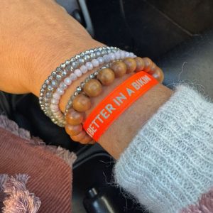 Stoffarmbänder im Reagenzglas von Sorbet Island