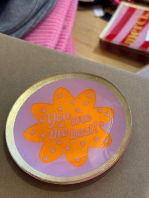 Deko-Teller  `You Are The Best´