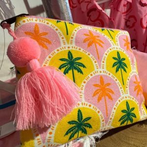 Sommerpouch mit Palmenmotiven von Soul Kathrine