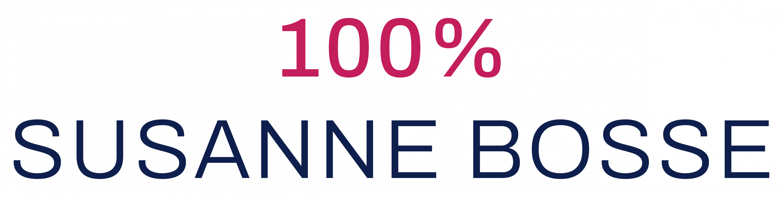 100 % Susanne Bosse
